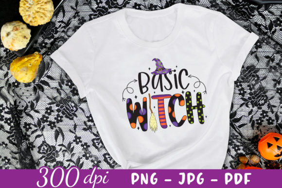 Basic Witch, Witch Sublimation Design