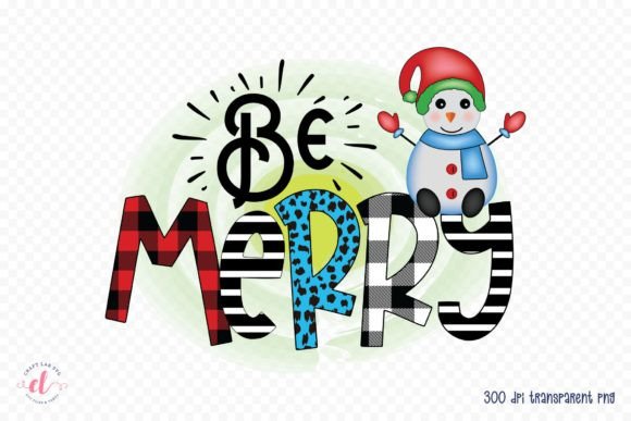 Be Merry, Snowman Sublimation Design Review