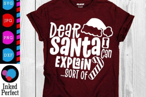 Dear Santa I Can Explain - Funny Christmas