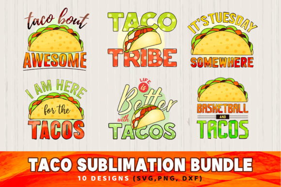 Funny Taco Sublimation Bundle Review